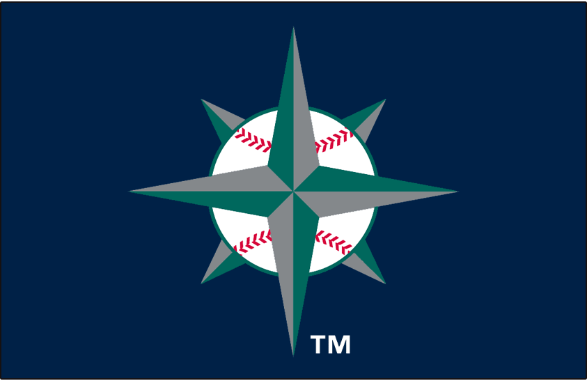 Seattle Mariners 1997-2000 Cap Logo iron on transfers for T-shirts...